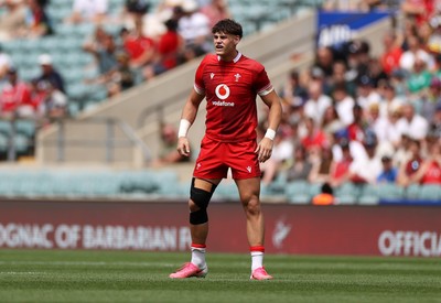 270626 - Barbarians v Wales - Friendly - Eddie James of Wales 