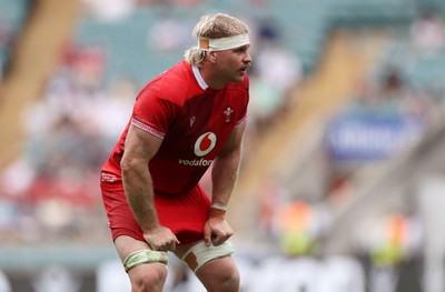 270626 - Barbarians v Wales - Friendly - Aaron Wainwright of Wales 