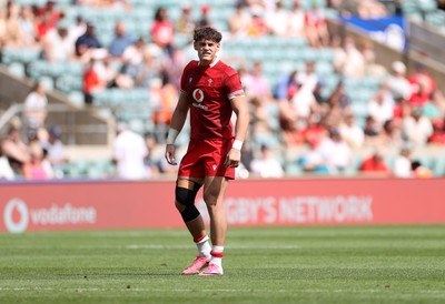 270626 - Barbarians v Wales - Friendly - Eddie James of Wales 
