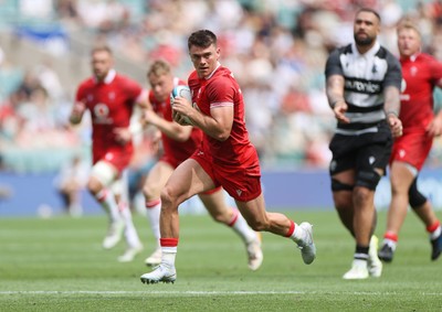270626 - Barbarians v Wales - Friendly - Reuben Morgan-Williams of Wales 