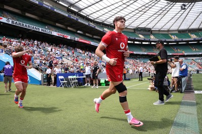 270626 - Barbarians v Wales - Friendly - Eddie James of Wales 