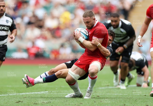 270626 - Barbarians v Wales - Friendly - Harrison Keddie of Wales 