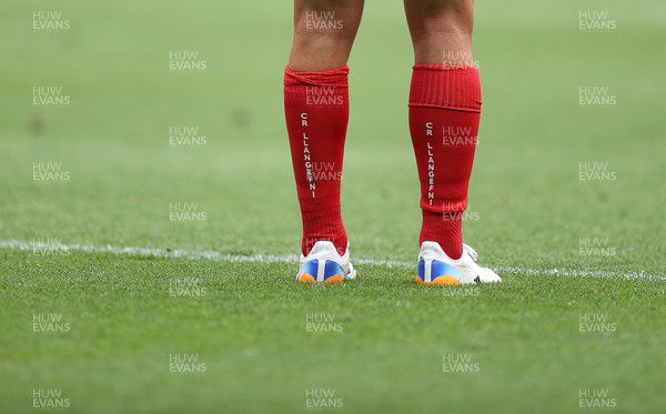 270626 - Barbarians v Wales - Friendly - George North of Barbarians local club socks