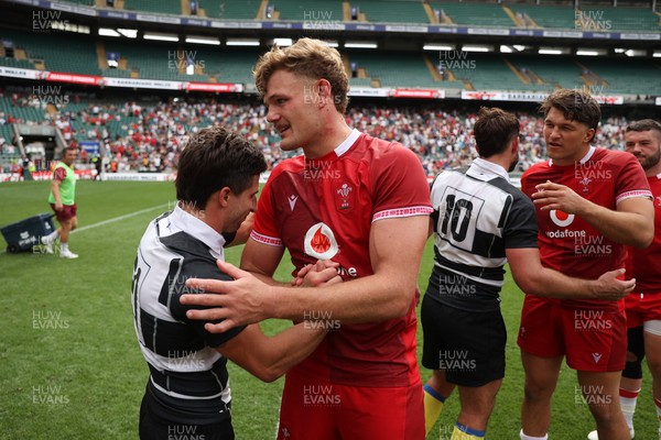 270626 - Barbarians v Wales - Friendly - Taine Plumtree of Wales 