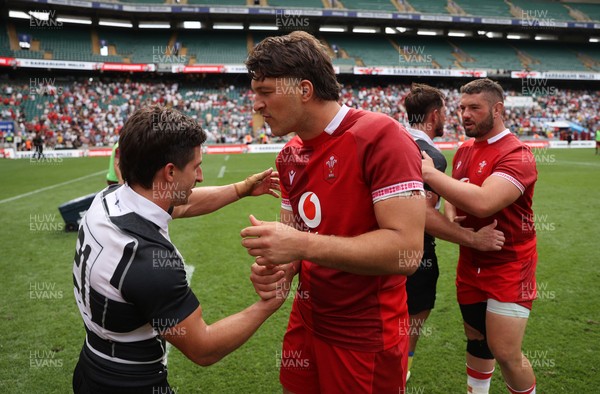 270626 - Barbarians v Wales - Friendly - Teddy Williams of Wales 