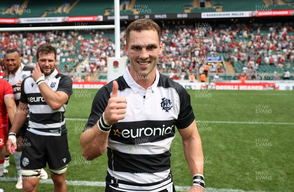 270626 - Barbarians v Wales - Friendly - George North of Barbarians at full time