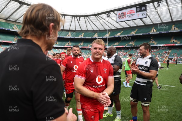 270626 - Barbarians v Wales - Friendly - Dewi Lake of Wales at full time