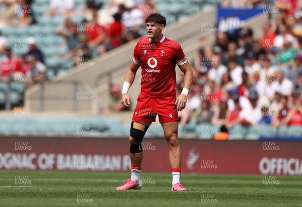 270626 - Barbarians v Wales - Friendly - Eddie James of Wales 