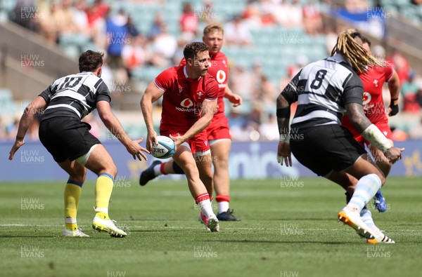 270626 - Barbarians v Wales - Friendly - Kieran Hardy of Wales 