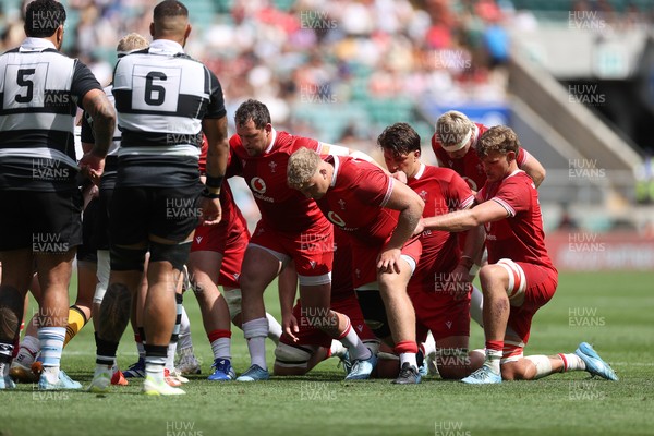 270626 - Barbarians v Wales - Friendly - Rhys Barratt of Wales 