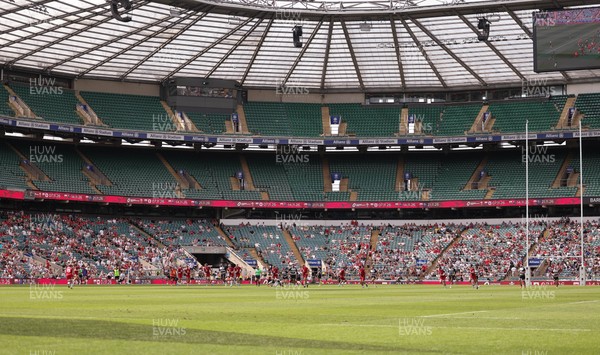 270626 - Barbarians v Wales - A general view of the stadium during the match