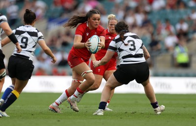 270626 - Barbarians Women v Wales Women - Friendly - Jorja Aiono of Wales 