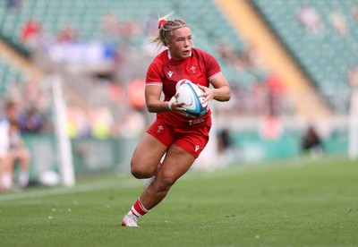 270626 - Barbarians Women v Wales Women - Friendly - Kelsie Webster of Wales 