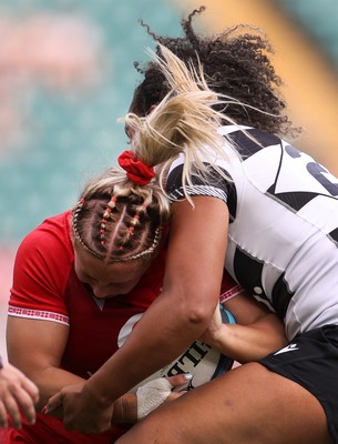 270626 - Barbarians Women v Wales Women - Friendly - Kelsie Webster of Wales 