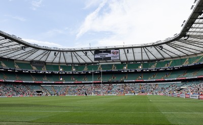 270626 - Barbarians v Wales Women - A general view of the Allianz Stadium during the match