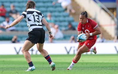 270626 - Barbarians v Wales Women - Jenna De Vera of Wales