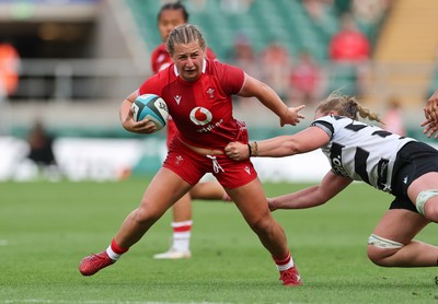 270626 - Barbarians v Wales Women - Molly Reardon of Wales