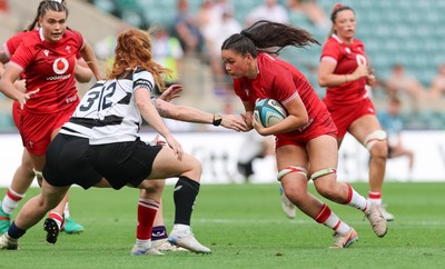270626 - Barbarians v Wales Women - Jorja Aiono of Wales