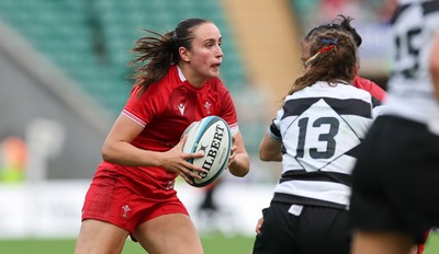 270626 - Barbarians v Wales Women - Nel Metcalfe of Wales