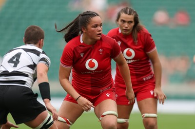 270626 - Barbarians v Wales Women - Jorja Aiono of Wales