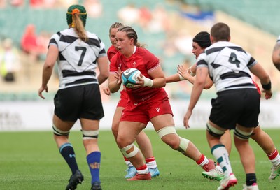 270626 - Barbarians v Wales Women - Katherine Baverstock of Wales