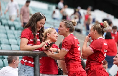 270626 - Barbarians v Wales Women - Amy Williams of Wales