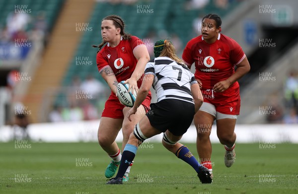 270626 - Barbarians Women v Wales Women - Friendly - Maisie Davies of Wales 