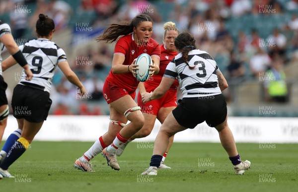 270626 - Barbarians Women v Wales Women - Friendly - Jorja Aiono of Wales 
