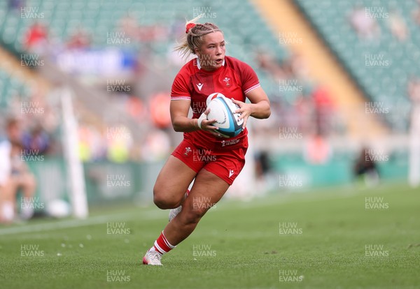 270626 - Barbarians Women v Wales Women - Friendly - Kelsie Webster of Wales 
