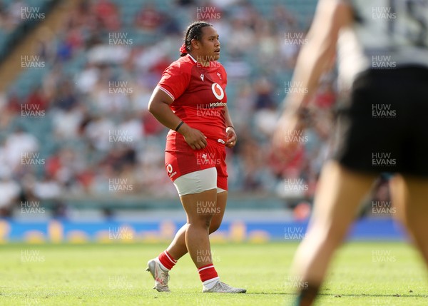 270626 - Barbarians Women v Wales Women - Friendly - Sisilia Tuipulotu of Wales 