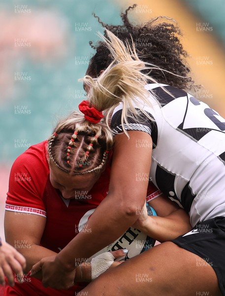 270626 - Barbarians Women v Wales Women - Friendly - Kelsie Webster of Wales 