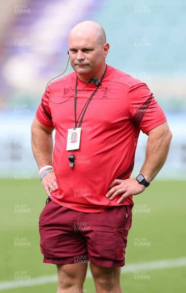 270626 - Barbarians v Wales Women - Sean Lynn, Wales Women head coach during warm up
