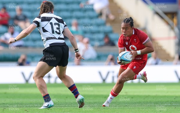 270626 - Barbarians v Wales Women - Jenna De Vera of Wales