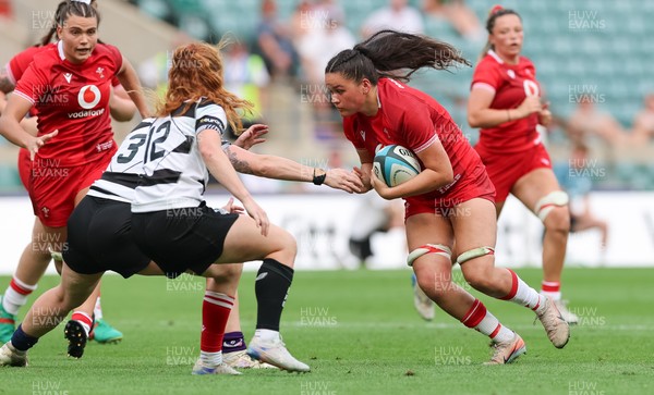 270626 - Barbarians v Wales Women - Jorja Aiono of Wales
