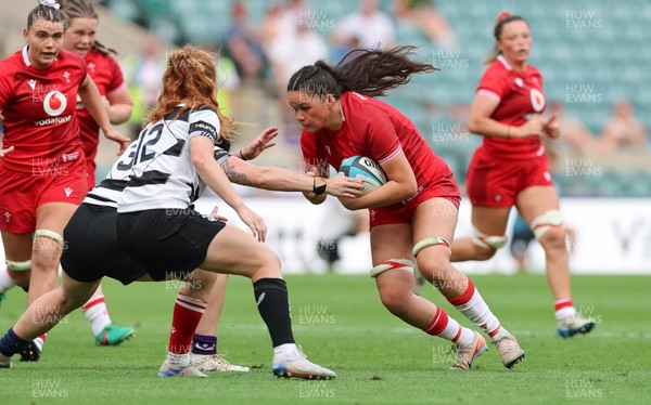 270626 - Barbarians v Wales Women - Jorja Aiono of Wales
