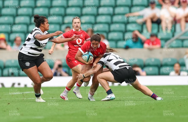 270626 - Barbarians v Wales Women - Kayleigh Powell of Wales