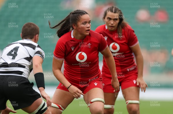 270626 - Barbarians v Wales Women - Jorja Aiono of Wales