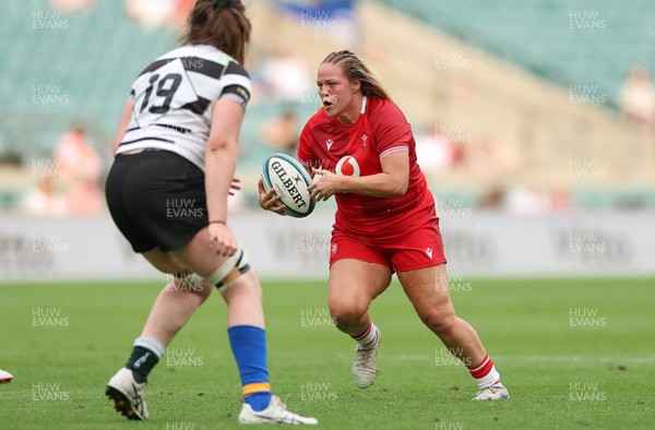 270626 - Barbarians v Wales Women - Kelsey Jones of Wales