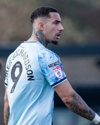 140326 - Barnet v Newport County - Sky Bet League 2 - Courtney Baker-Richardson of Newport County
