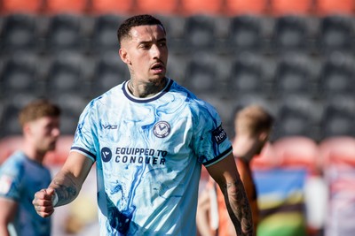 140326 - Barnet v Newport County - Sky Bet League 2 - Courtney Baker-Richardson of Newport County