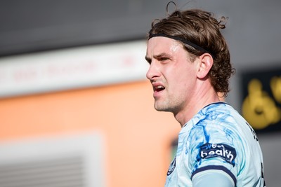 140326 - Barnet v Newport County - Sky Bet League 2 - Harrison Biggins of Newport County