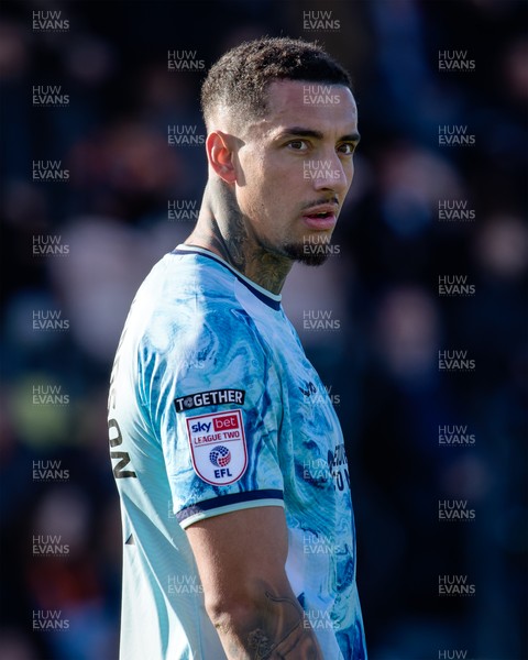 140326 - Barnet v Newport County - Sky Bet League 2 - Courtney Baker-Richardson of Newport County
