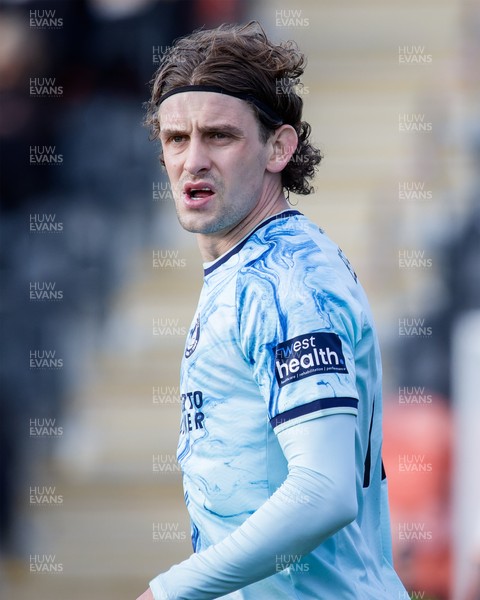 140326 - Barnet v Newport County - Sky Bet League 2 - Harrison Biggins of Newport County