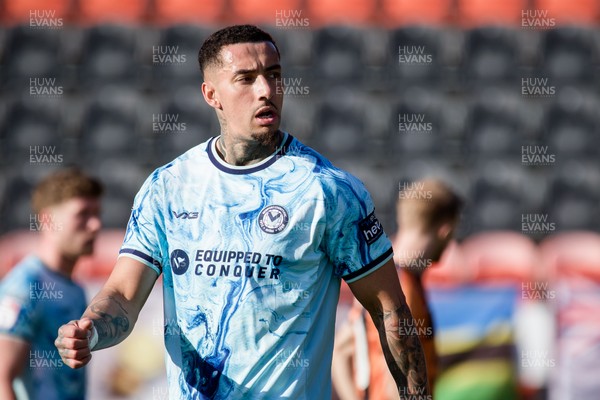 140326 - Barnet v Newport County - Sky Bet League 2 - Courtney Baker-Richardson of Newport County