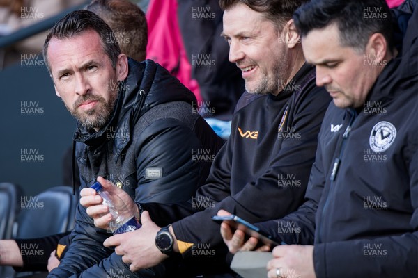 140326 - Barnet v Newport County - Sky Bet League 2 - Christian Fuchs manager of Newport County before the match