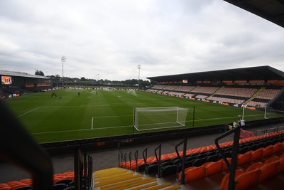 290725 - Barnet v Newport County - Carabao Cup Preliminary Round - A general view of the Hive Stadium, ahead of the match