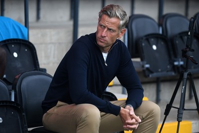 290725 - Barnet v Newport County - Carabao Cup Preliminary Round - Newport County Manager, David Hughes