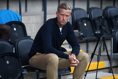 290725 - Barnet v Newport County - Carabao Cup Preliminary Round - Newport County Manager, David Hughes