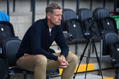 290725 - Barnet v Newport County - Carabao Cup Preliminary Round - Newport County Manager, David Hughes
