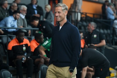 290725 - Barnet v Newport County - Carabao Cup Preliminary Round - Newport County Manager, David Hughes